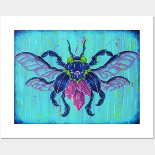 Crystal Beetle Posters and Art